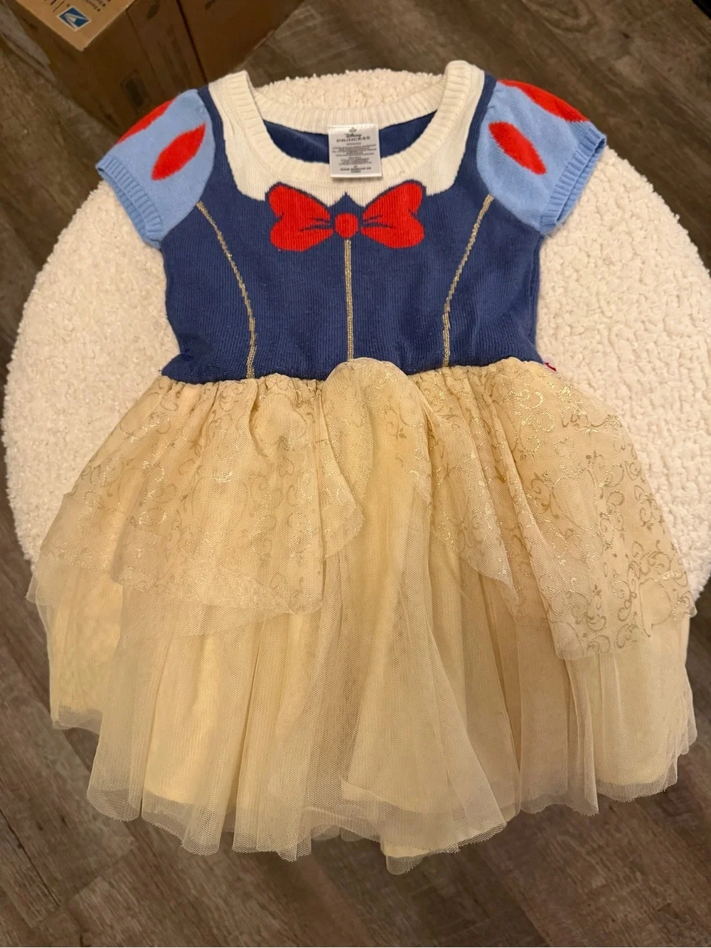 Disney Princess Snow White Sweater Dress – Size 3T